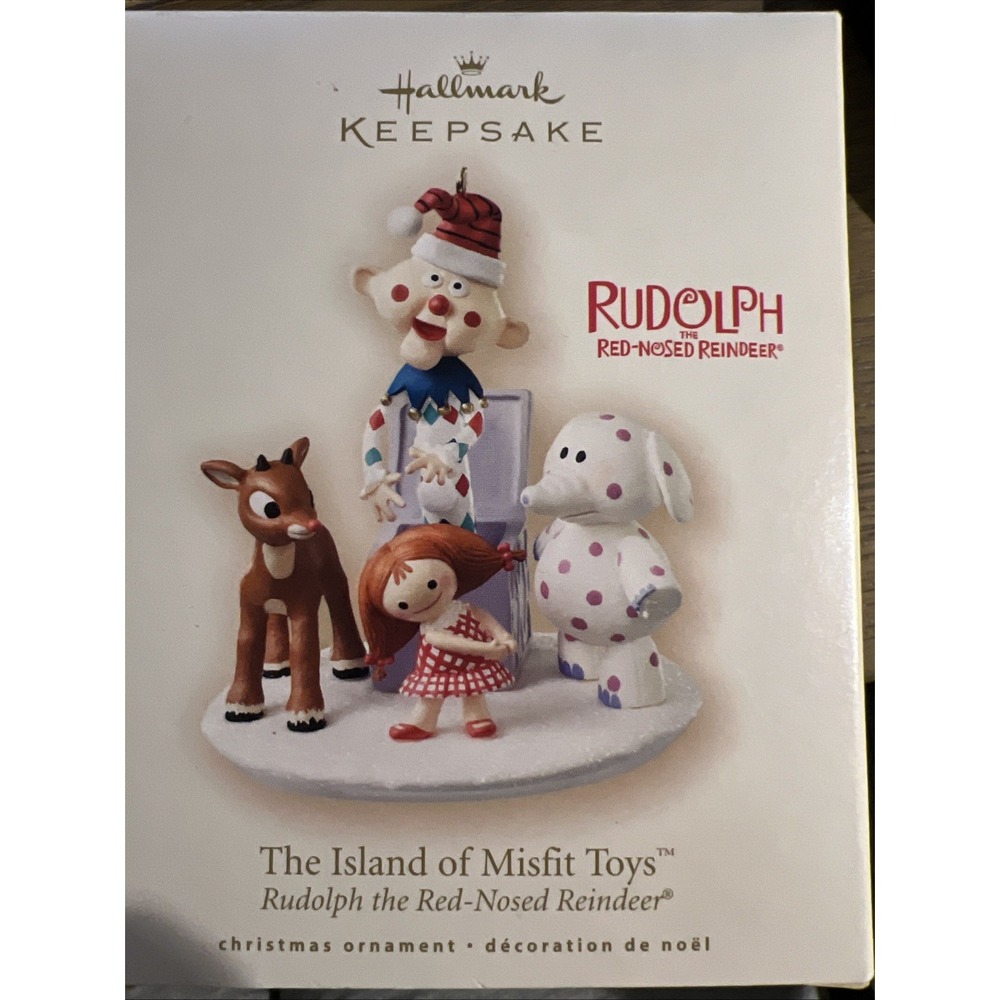 Hallmark Keepsake Ornament 2007 Rudolph Red Nosed The Island Of Misfit Toys